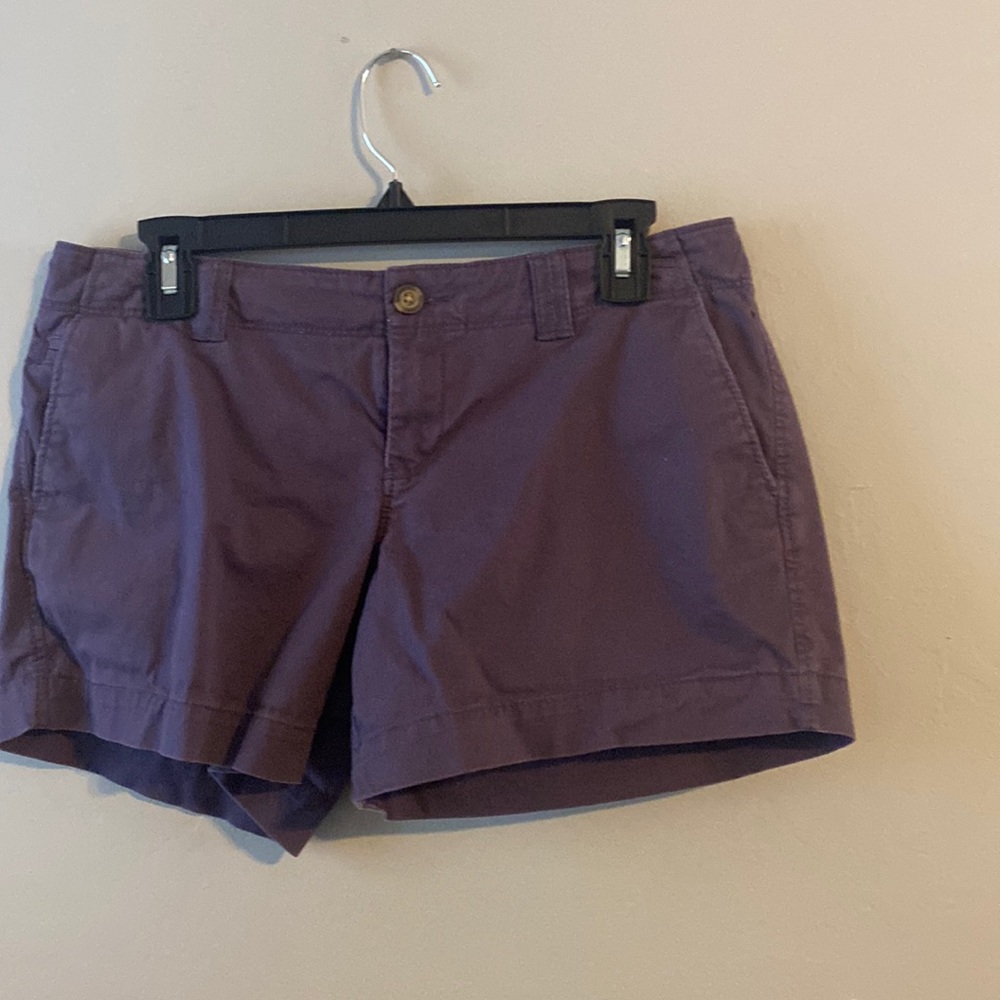 Purple shorts for women